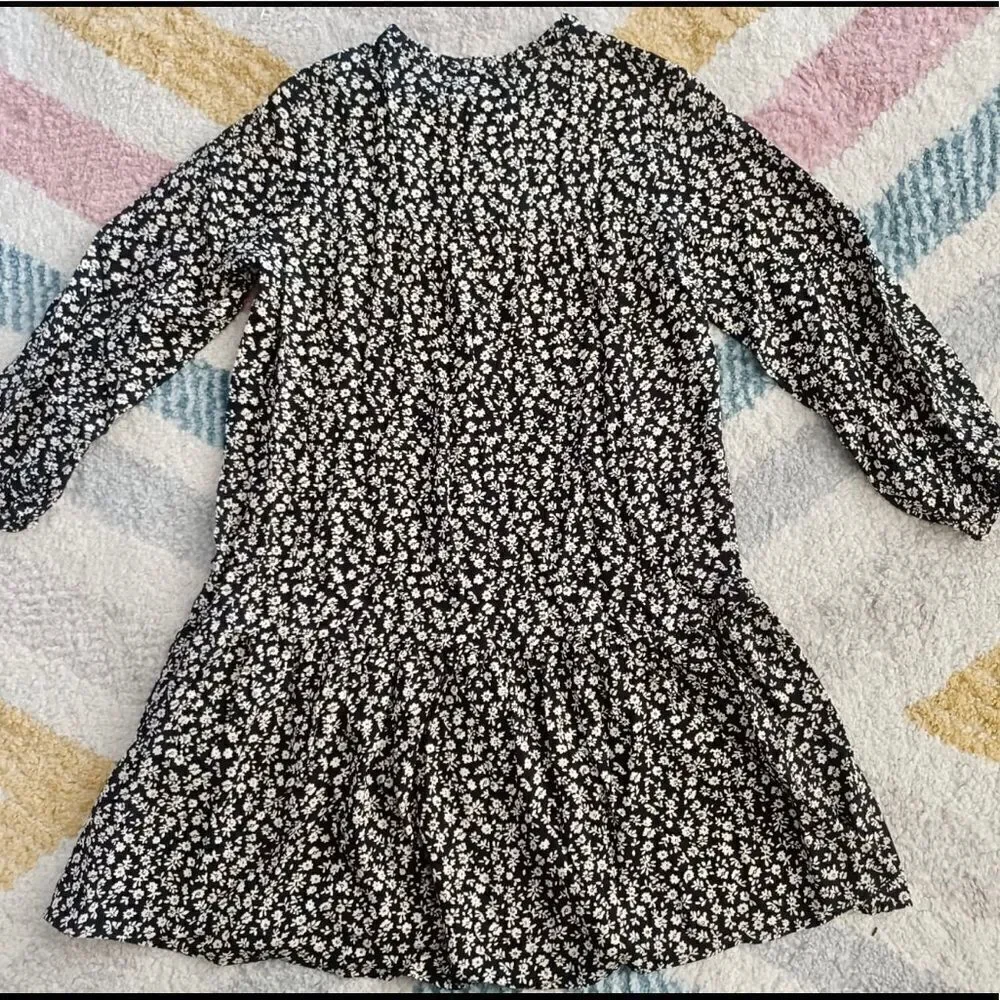 ZARA Kids | Black | FLORAL SHIRTDRESS